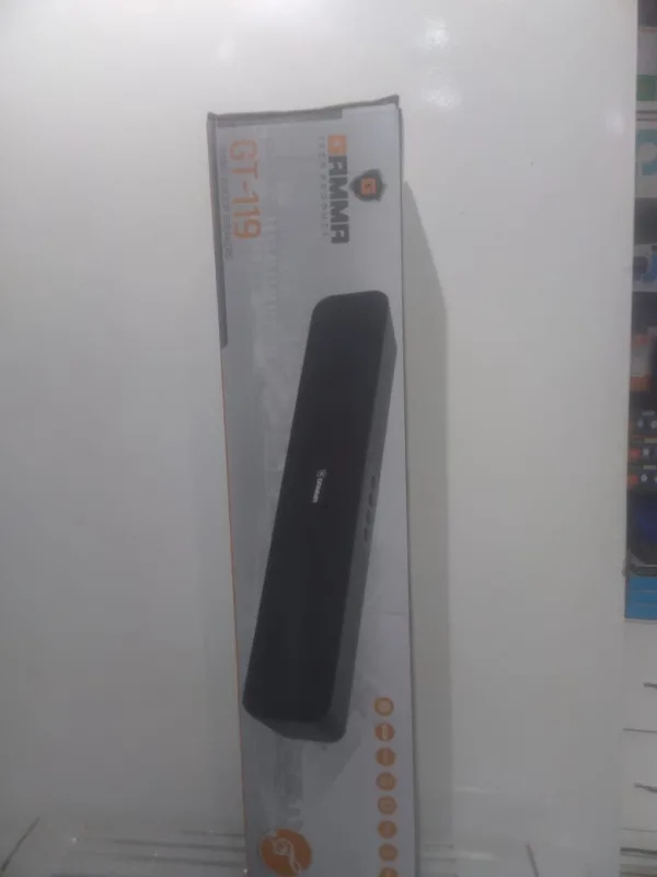 GAMMA USB Bluetooth Sound Bar (GT -119) تعمل بشحن البطارية