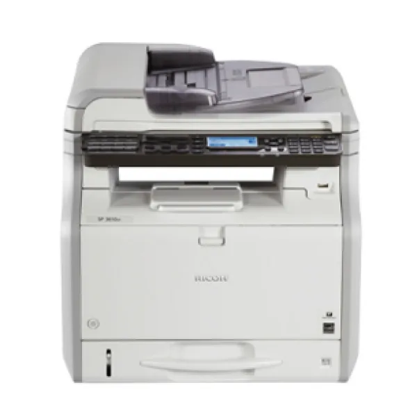 Ricoh  SP 3600SF Mono LED MFP طابعة ريكو 3*1 ( طباعة + تصوير + سكانر )