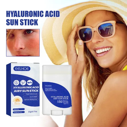 إيلهو عصا حماية من الشمس بحمض الهيالورونيك مع عامل حماية SPF 50+ PA++++ ( 22 جم )  | ( EELHOE HYALURONIC ACID AIRY SUN STICK SPF 50+ PA++++  (22g