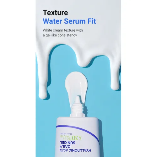إيسنتري جل الشمس اليومي بحمض الهيالورونيك عامل حماية   SPF 30 PA+++( 50 مل )  | Isntree Hyaluronic Acid Daily Sun Gel SPF 30 PA+++ 50ml