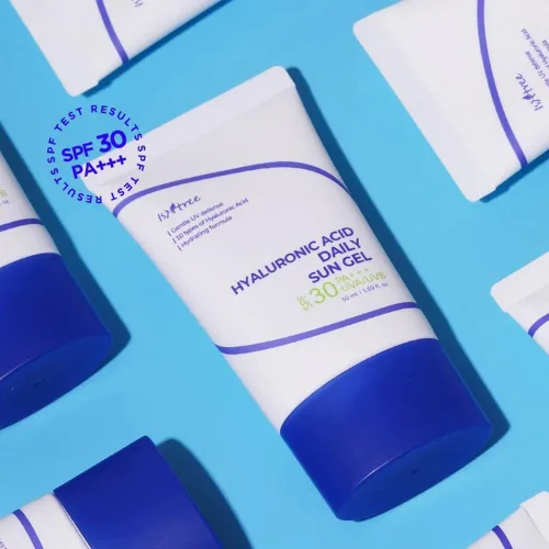 إيسنتري جل الشمس اليومي بحمض الهيالورونيك عامل حماية   SPF 30 PA+++( 50 مل )  | Isntree Hyaluronic Acid Daily Sun Gel SPF 30 PA+++ 50ml
