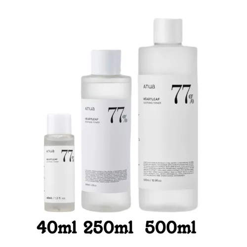 انوا تونر مهدئ للوجه هارتليف 77% - 40مل | Anua Heartleaf 77% Soothing Toner - 40ml