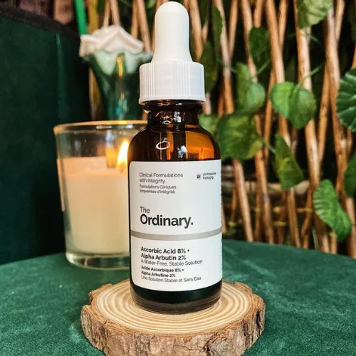 ذا أورديناري سيروم حمض أسكوربيك 8% + ألفا أربوتين 2% لتفتيح وتوحيد لون البشرة 30 مل | The Ordinary Ascorbic Acid 8% + Alpha Arbutin 2% 30ml