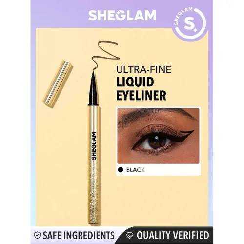 شيجلام  لاين آند ديفاين آيلاينر سائل مقاوم للماء  - اسود  |   SHEGLAM -line & Define waterproof liquid Eyeliner-BLACK