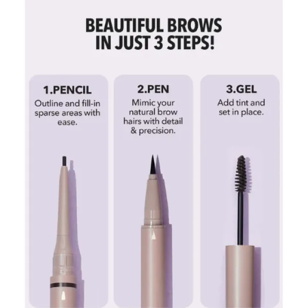 شيجلام مجموعة سو أبروسينج للحواجب - شوكولاتة ( 2قطع )  | SHEGLAM SO ABROWSING BROW KIT-CHOCOLATE
