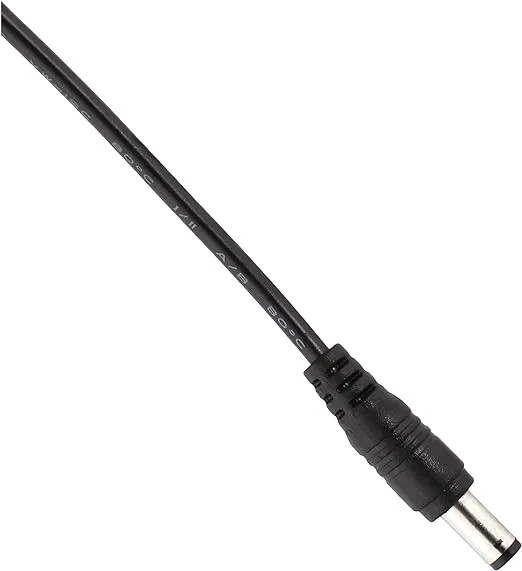 محول التيار الكهربائي DC 12V 2A AC محول ، للكاميرات، أسود