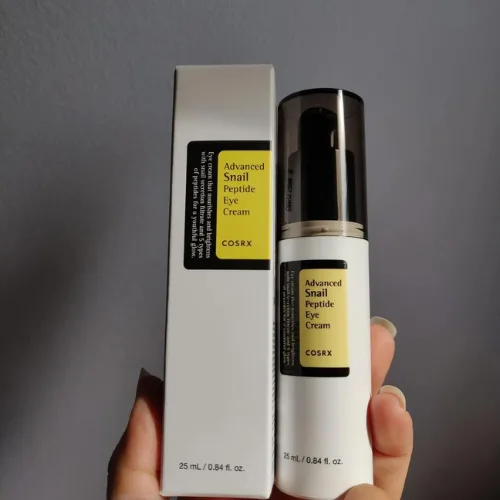 كوزركس كريم مرطب للعين بخلاصة الحلزون والبيبتيدات لتقليل التجاعيد والهالات 25 مل | COSRX Advanced Snail Peptide Eye Cream 25ml