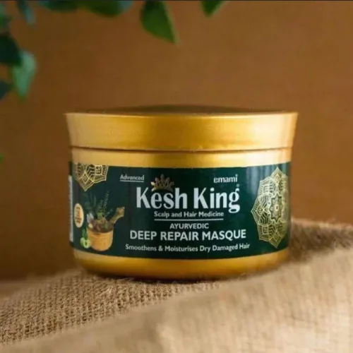 كيش كينغ ماسك للإصلاح العميق للشعر 200 مل   |  Kesh King Scalp and Hair Medicine Ayurvedic deep Repair Masque  200ml