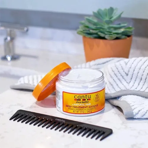 كانتو ماسك بزبدة الشيا للعلاج العميق للشعر الطبيعي - 340 جرام  |   Cantu Shea Butter Deep Treatment Masque for Natural Hair 340g