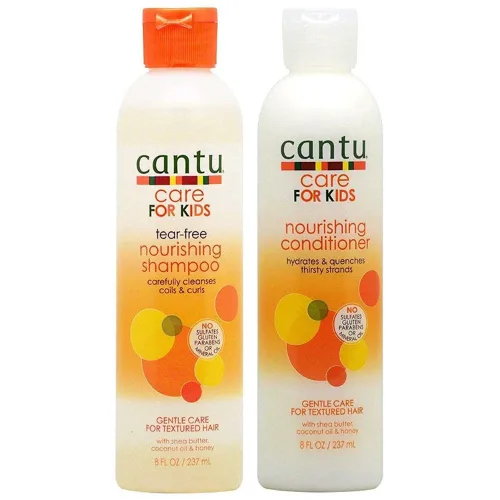 كانتو بلسم  للأطفال الخالي من الدموع للتغذية - 227 مل  |  Cantu Care for Kids Tear-Free Nourishing  Conditioner 227 ml