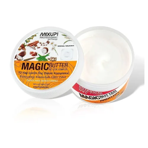 ميكس أب ماجيك باتر 12 زيت للعناية وإصلاح الشعر ليف ان 250 مل  |   Mixup Magic Butter 12 Oil Repairing & Constructing Leave-In Hair Care 250 ml