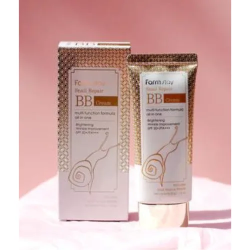 فارم ستاي كريم بي بي بإصلاح الحلزون 50 مل  |  Farm stay Snail Repair BB Cream 50g
