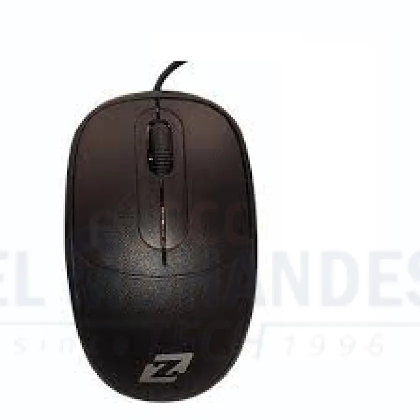 ماوس سلكي زيرو ضوئي USB، اسود - ZR-150-