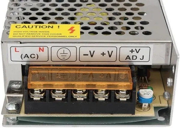 Security Camera Power Supply - 12V 5A Silver