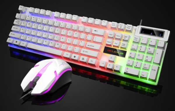Keyboard + Mouse Wired Gaming Gclexus Q200