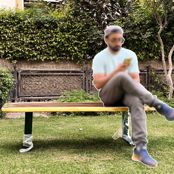 outdoor bench