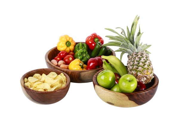 Set of 3 Saur Bowls