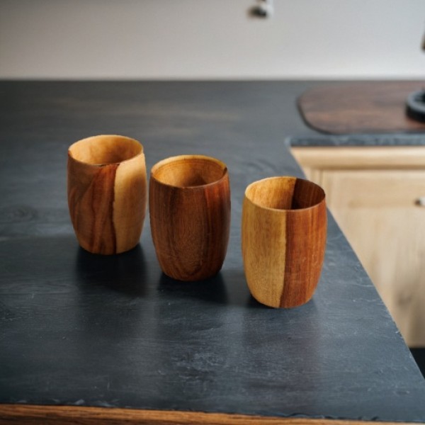 Set of 3 Saur Cups