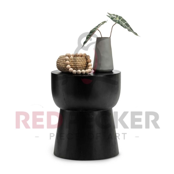 Blacked Mushroom Stools Tables
