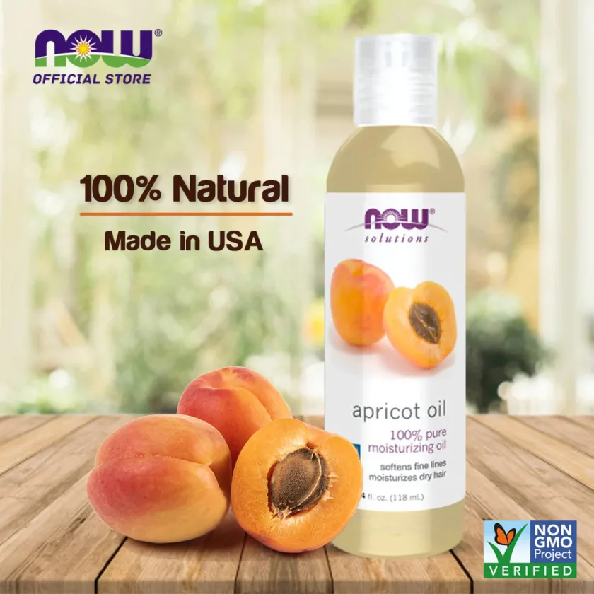 زيت ناو نواة المشمش 118مل | NOW Foods Apricot Kernel Oil