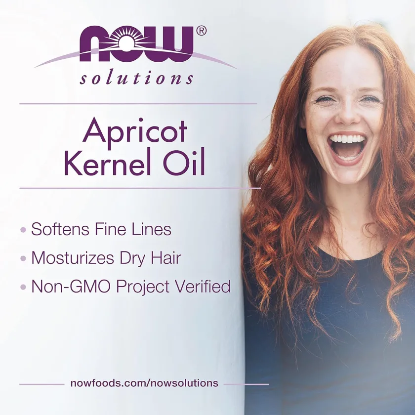 زيت ناو نواة المشمش 118مل | NOW Foods Apricot Kernel Oil