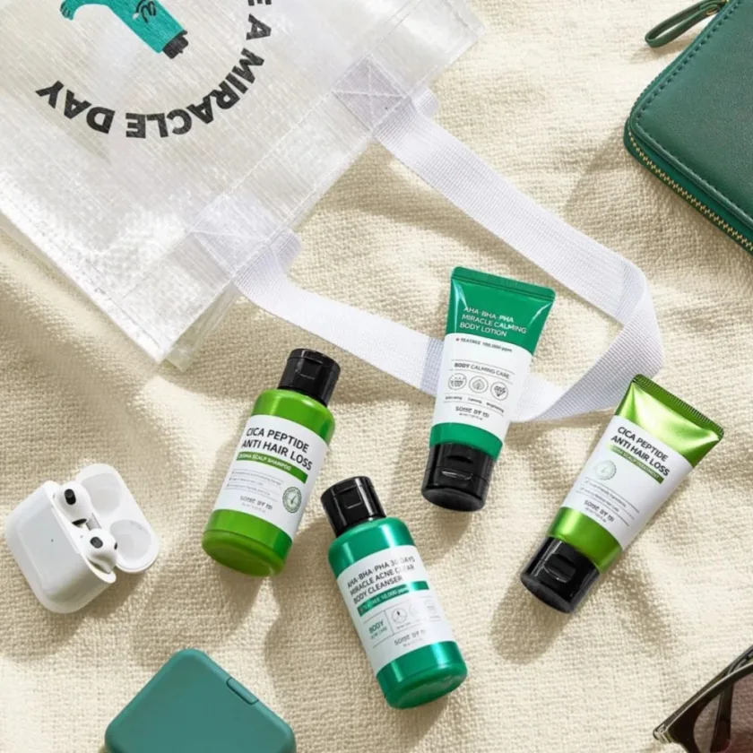 سام باي مي ميراكل هير آند بادي ستارتير كيت للعناية بالشعر والجسم | SOME BY MI Miracle Hair & Body Starter Kit