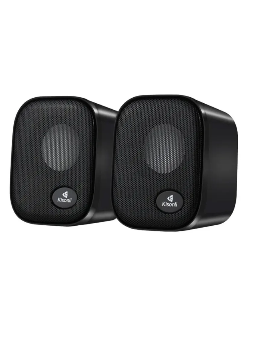 Kisonli Real sound small usb speakers 2inch KS-10