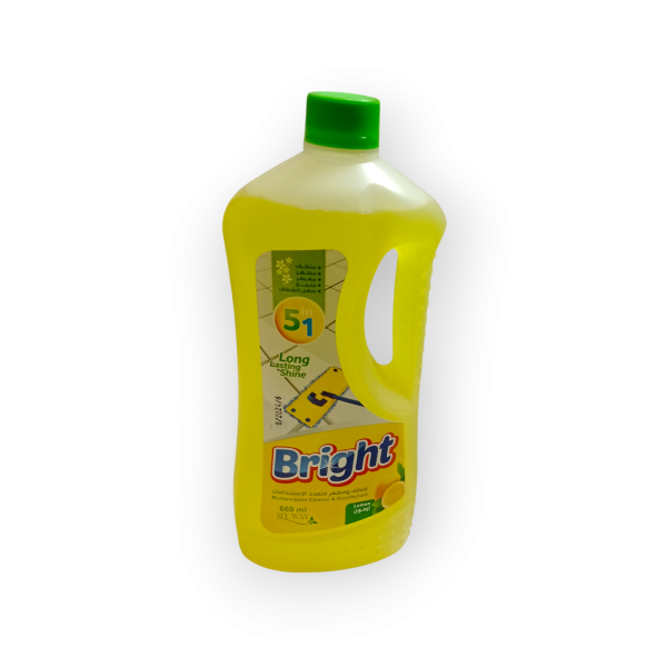 برايت منظف ومطهر متعددة الاستخدامات برائحة الليمون 660ml