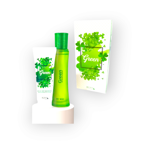 مجموعة جرين حريمي ( برفان 50ml + مخمرية 40gm )