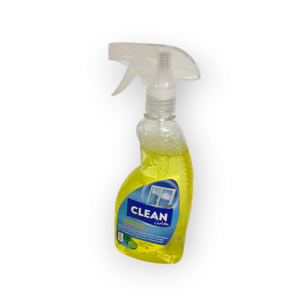 كلين ملمع ومنظف الزجاج برائحة الليمون 500ml