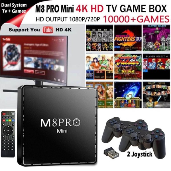 Android TV BOX & Game Stick 10K