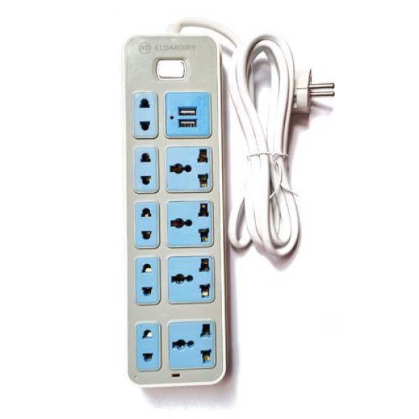 مشترك 9 مخرج يدعم USB