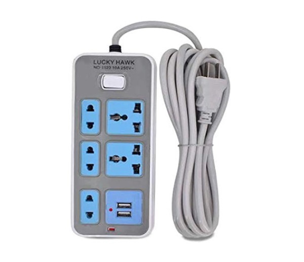 مشترك 5 مخرج يدعم USB