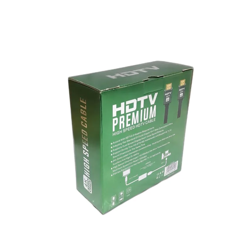 اكس فورم كيبل HDMI 2.0 فولت 4K-8K - 20 متر - القطر الخارجي 8.0 ملم 19+1 CCS يدعم 3D 1080P 4K*2K صندوق ملون التعبئة لتلفزيون