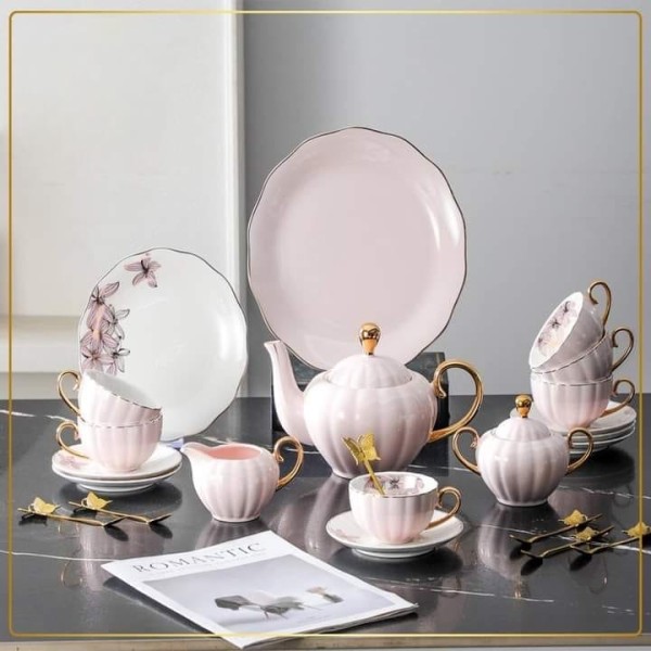 طقم شاي و جاتوه 30 ق pumpkin