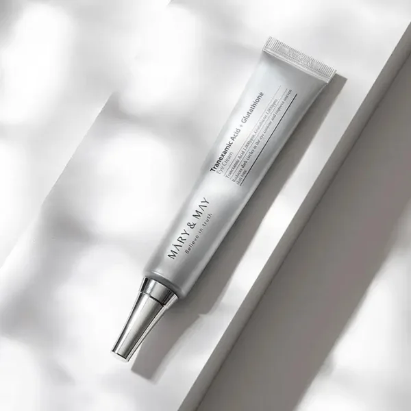 ماري آند ماي كريم عين ترانكساميك أسيد آند جلوتاثيون 30مل | Mary & May Tranexamic Acid & Glutathione Eye Cream 30ml