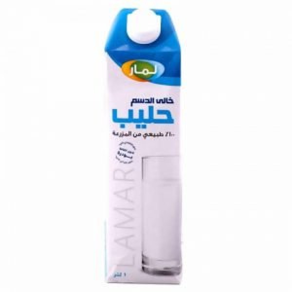 حليب لمار خالي الدسم