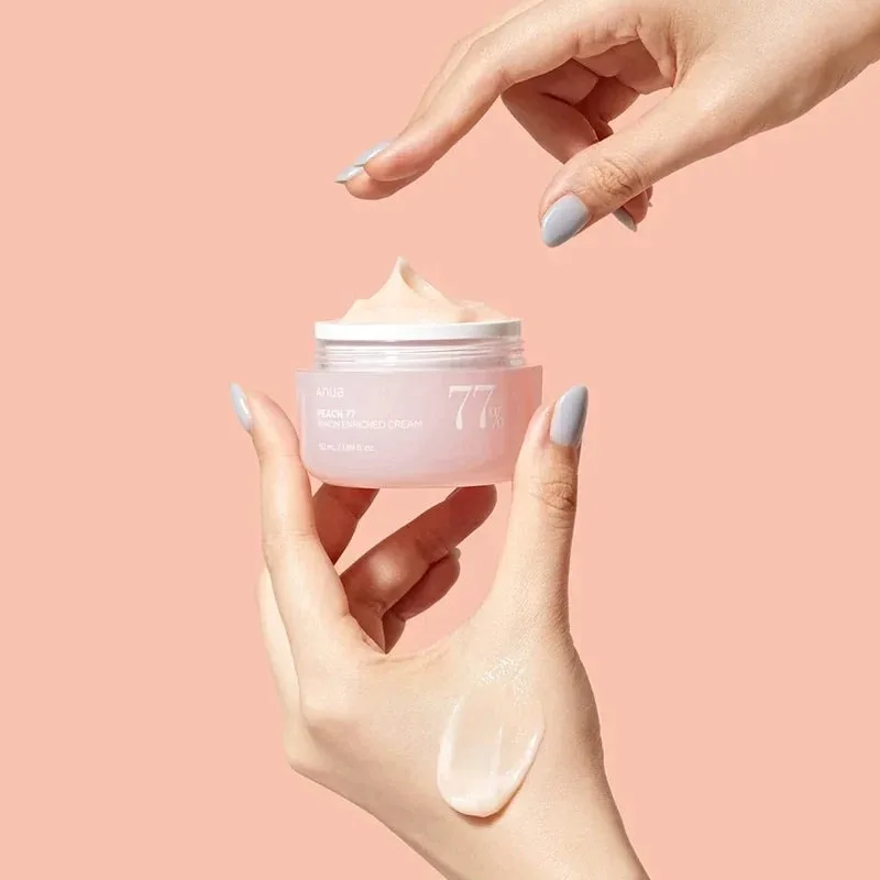 انوا بيش 77 نياسين إنريشيد كريم 50مل | Anua Peach 77 Niacin Enriched Cream 50ml