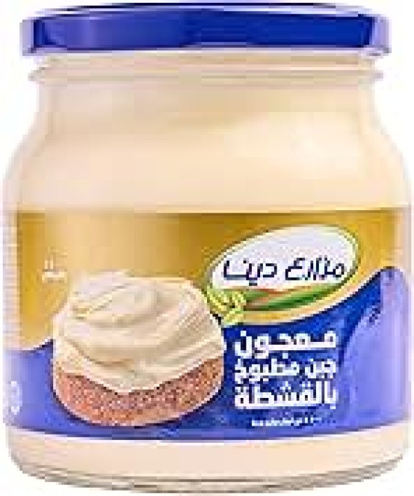برطمان جبنه كريمه قشطه مزارع دينا 500 جرام