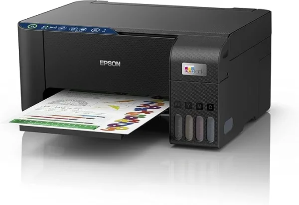 EPSON EcoTank L3251 Home ink tank printer A4, colour, 3-in-1 printer with WiFi and SmartPanel App connectivity