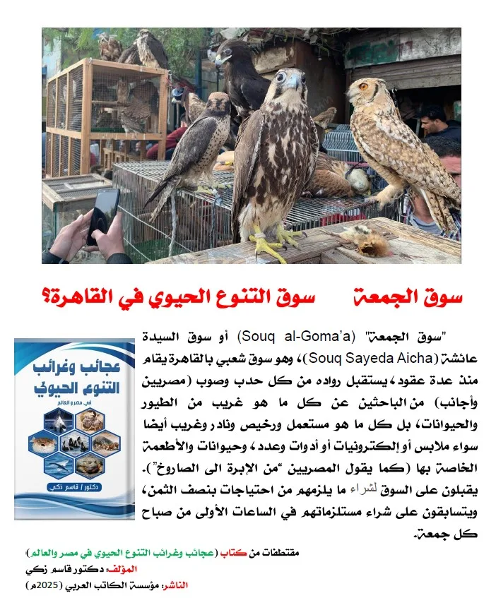 كتاب: عجائب وغرائب التنوع الحيوي في مصر والعالم