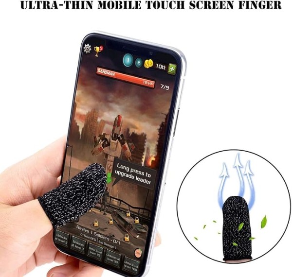 اصابع لي لعبة بابجي موبيل