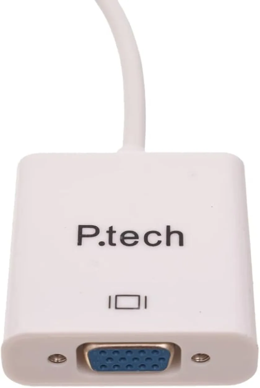 Keendex P.Tech Kx 2804 Display Port (Dp) Male To Vga Female Converter Adapter - White