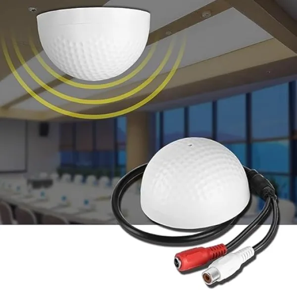 Imported High Sensitive Microphone Audio/Sound Monitor for CCTV Security Camera