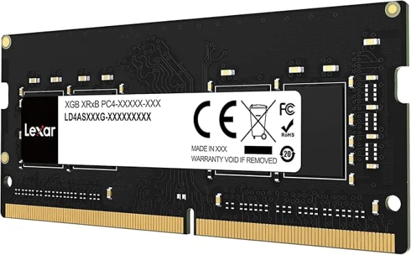 Lexar SODIMM DDR4 RAM 8GB 3200 MHz, 260-Pin SODIMM Laptop Memory, High Performance SO-DIMM, PC Laptop Computer Memory