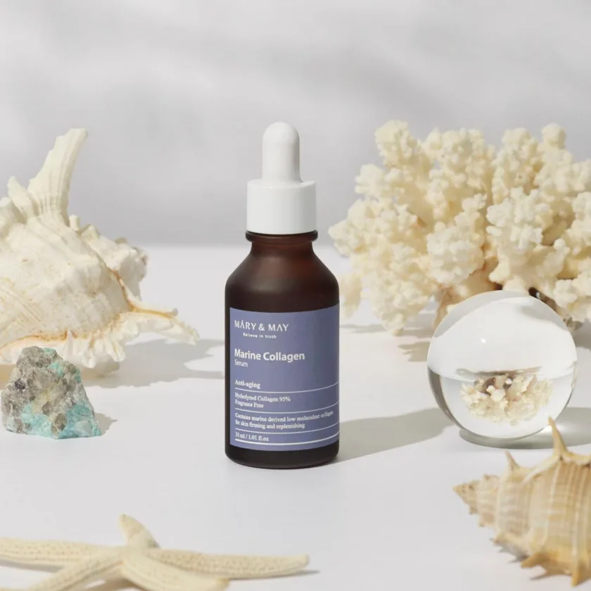ماري آند مي مارين كولاجين سيروم 30مل | Mary&May Marine Collagen Serum 30ml