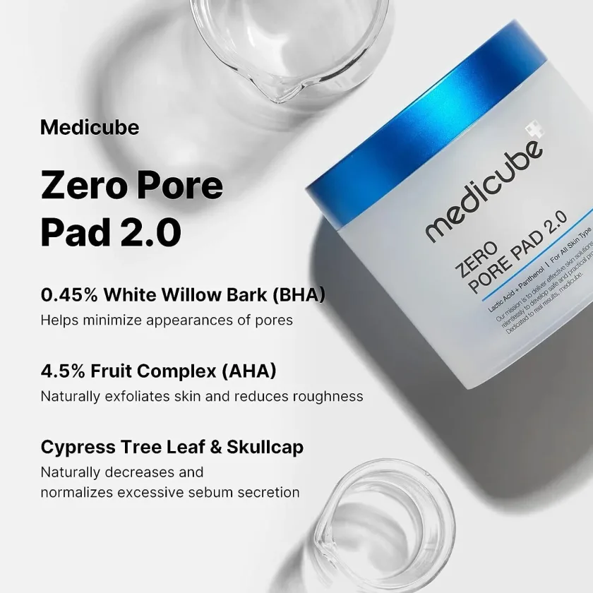 ميديكوب زيرو بور باد 2.0 - 70 قطعة | Medicube Zero Pore Pad 2.0 - 70pcs