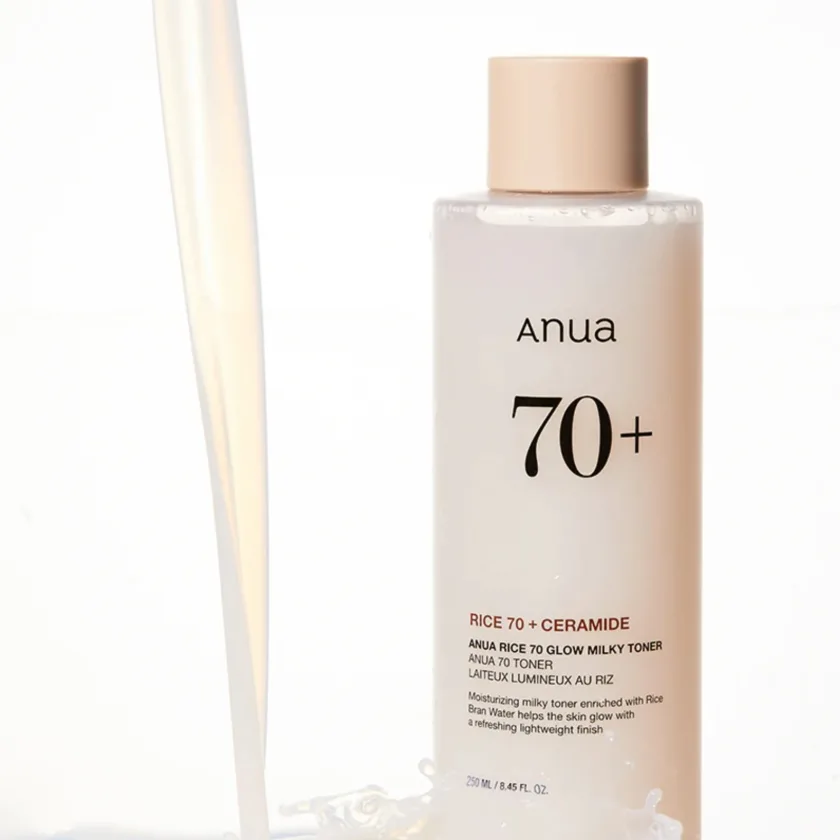 انوا رايس 70 جلو ميلي تونر 250مل | Anua Rice 70 Glow Milky Toner 250ml