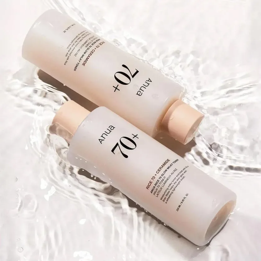 انوا رايس 70 جلو ميلي تونر 250مل | Anua Rice 70 Glow Milky Toner 250ml