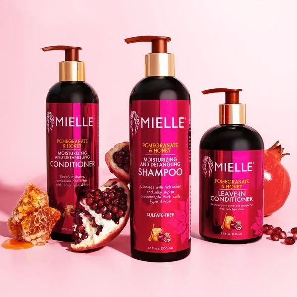ميلي بلسم الرمان والعسل بدون شطف 355مل | Mielle Pomegranate & Honey Leave-In Conditioner 355ml
